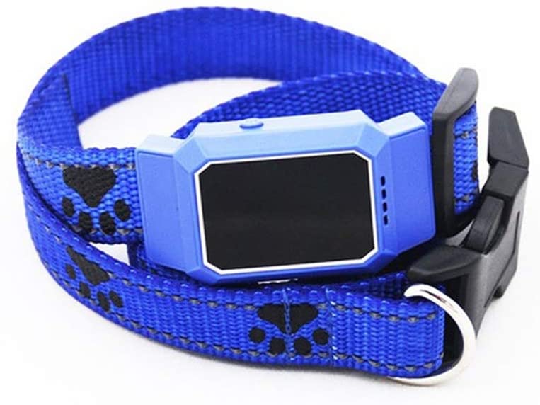  Smart Mini GPS Tracker Collar de Perro, Collar de Seguimiento GPS para Perros y Gatos & Monitor de Actividad de Mascotas 