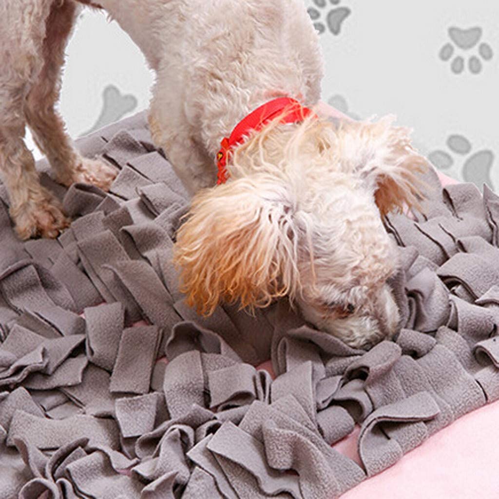  Snuffle Mat para Alfombrilla de Entrenamiento para Perros Alimento Alfombra de Juego Juguetes Interactivo Manta Mat Mascotas Suave Durable Aprendizaje Habilidades Naturales de Forrajeo HULKY 