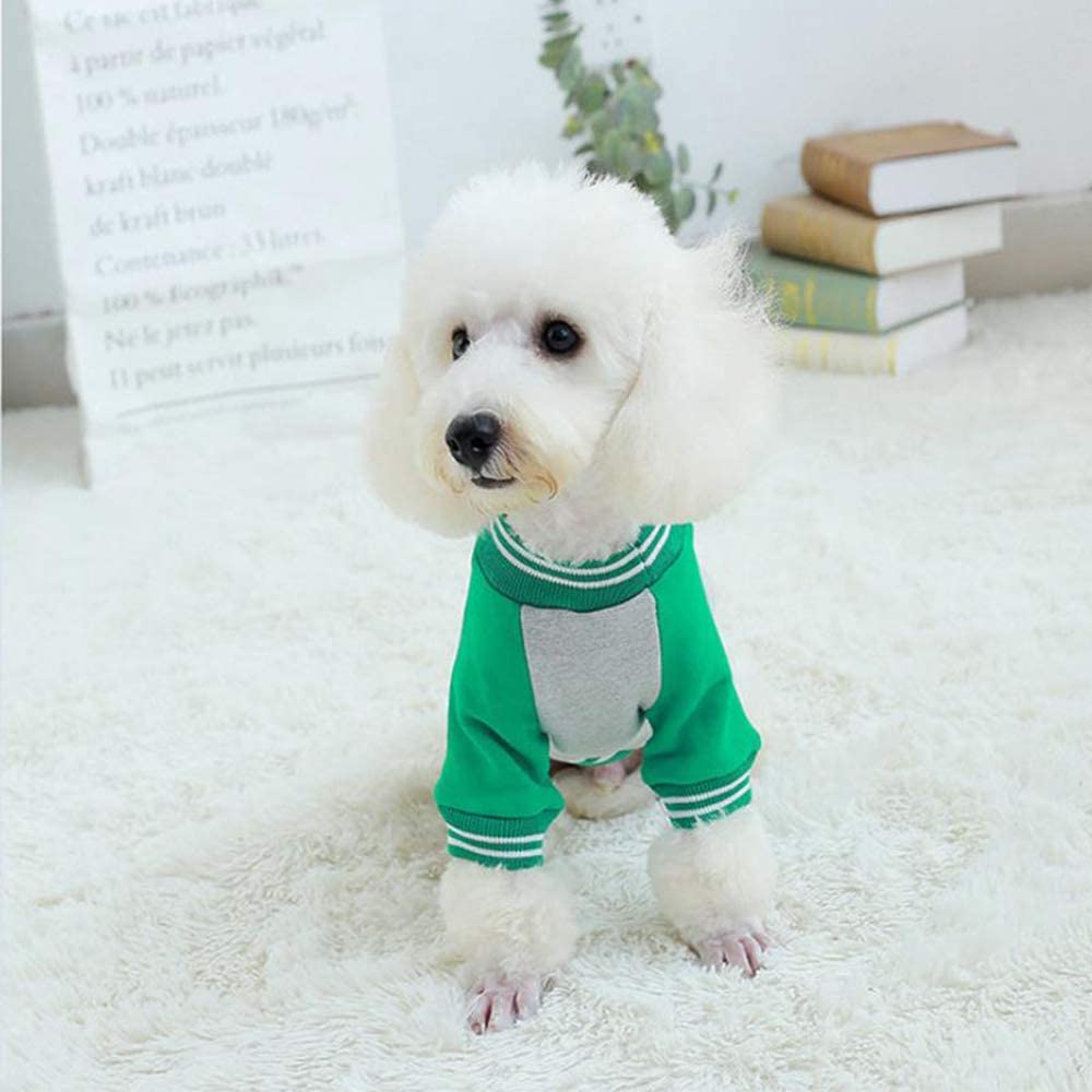  Suéter De Algodón para Perros, Ropa De Otoño E Invierno, Ropa De Estilo Casual, Chaqueta De Sudadera Cálida De Lindo Gato Cachorro,L 