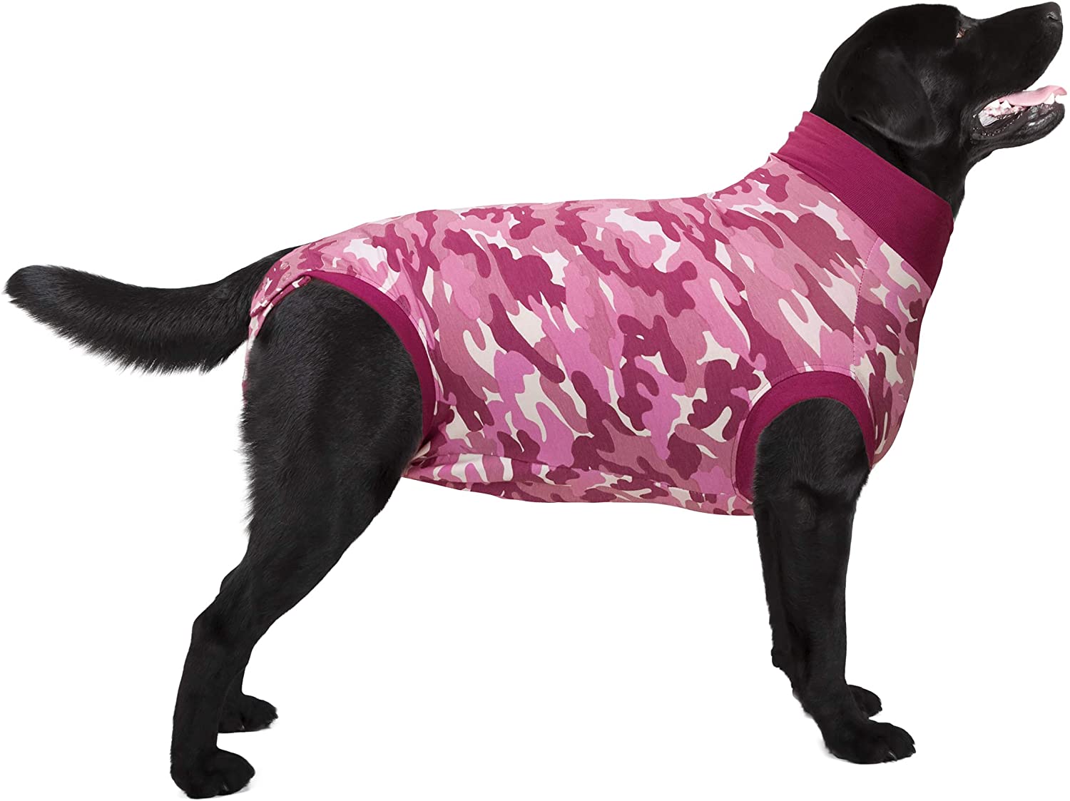  Suitical Recovery Suit Perro, M, Camuflaje Rosa 