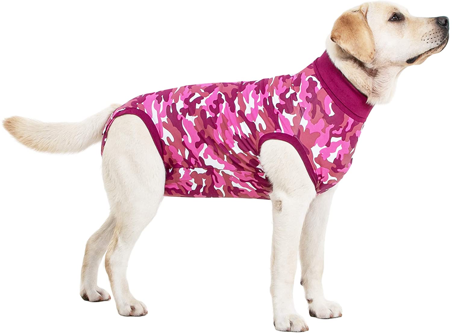  Suitical Recovery Suit Perro, M, Camuflaje Rosa 