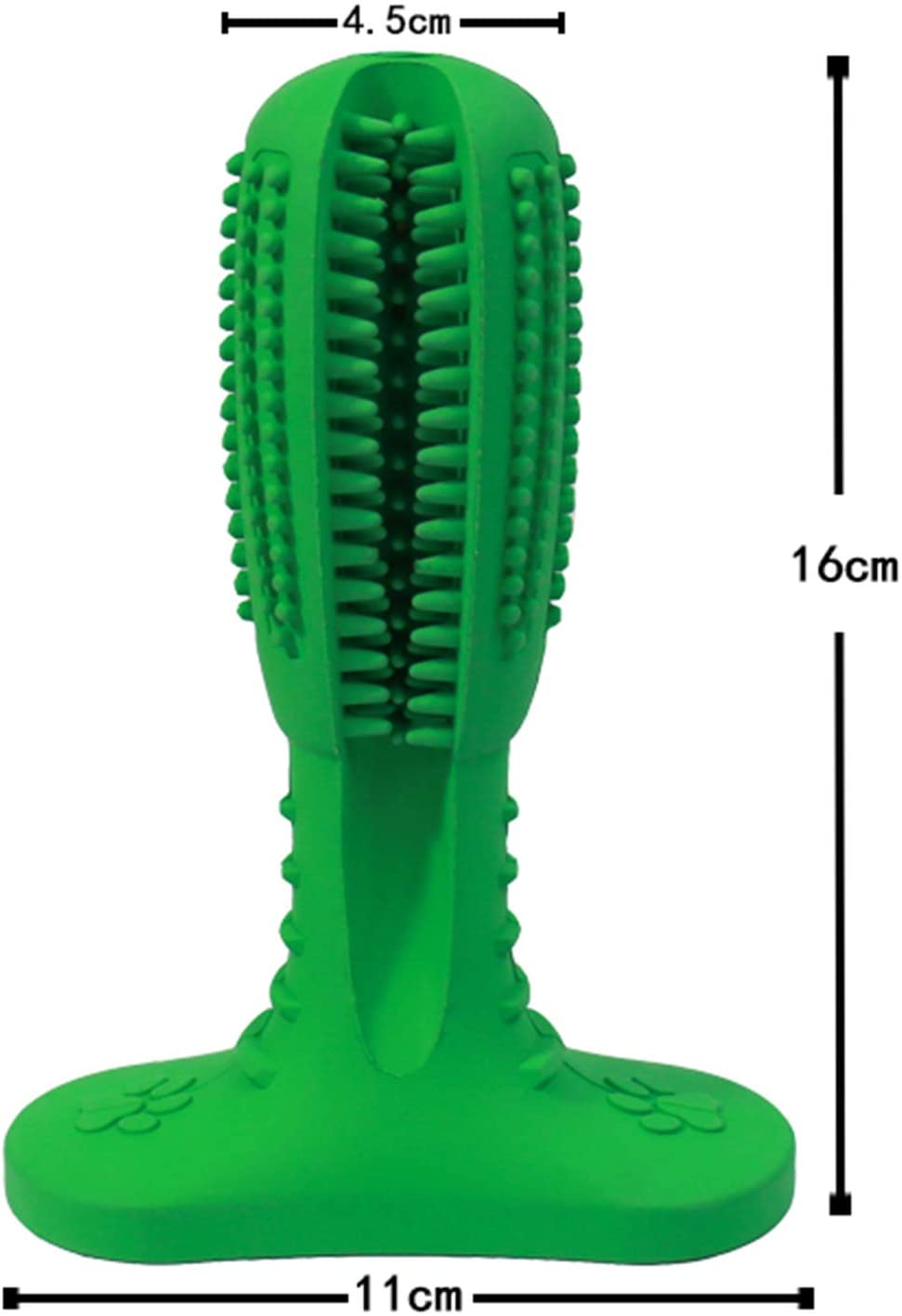  Sweetneed Cepillo de Dientes para Perro-Limpiador de Dientes de Perro- Limpieza de Dientes de Perro Juguetes para Masticar Cuidado Oral para Mascotas Regalo de Amante de los Animales （Verde Azul） 