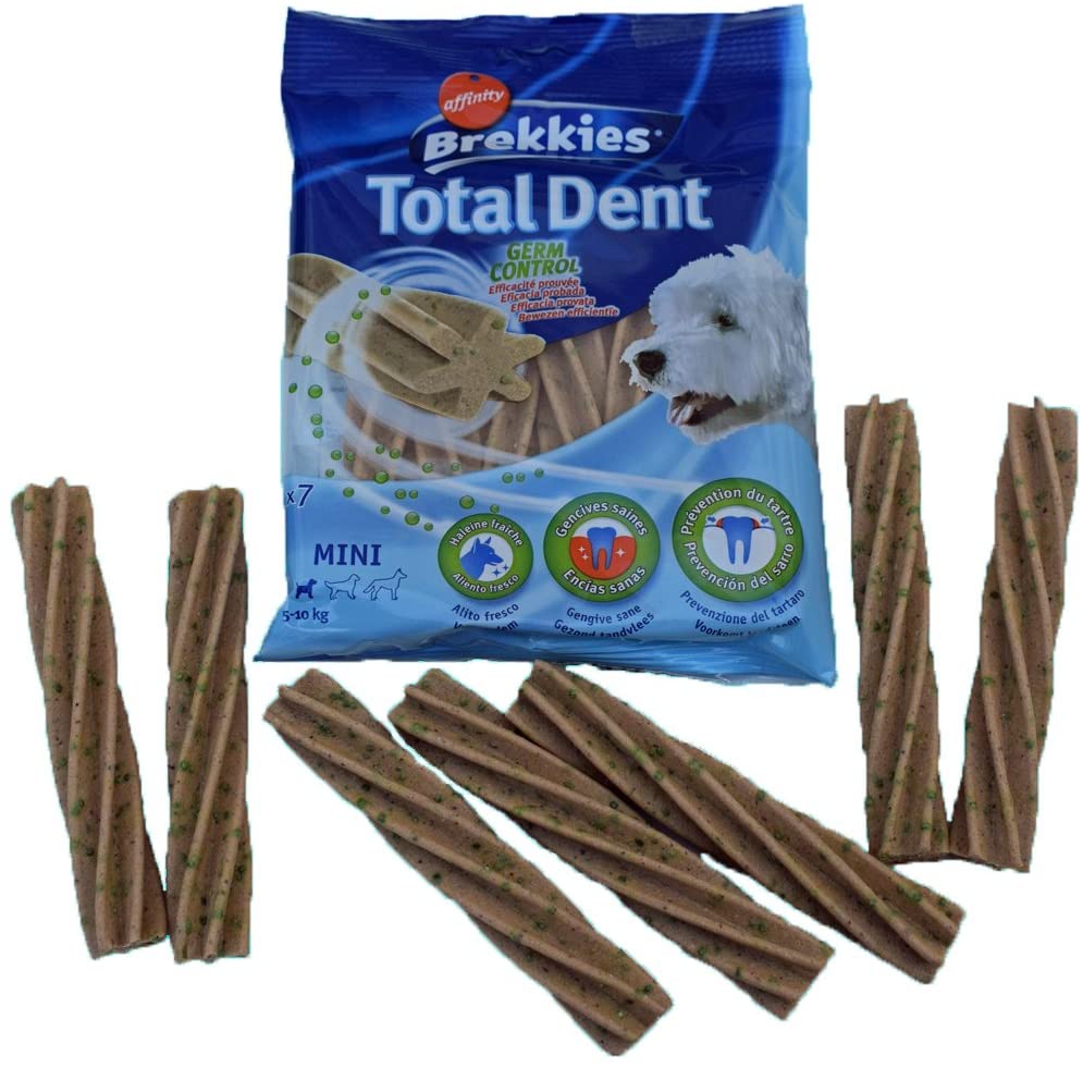  Total Dent para perros 110 g. barritas para la higiene total anti mal aliento 