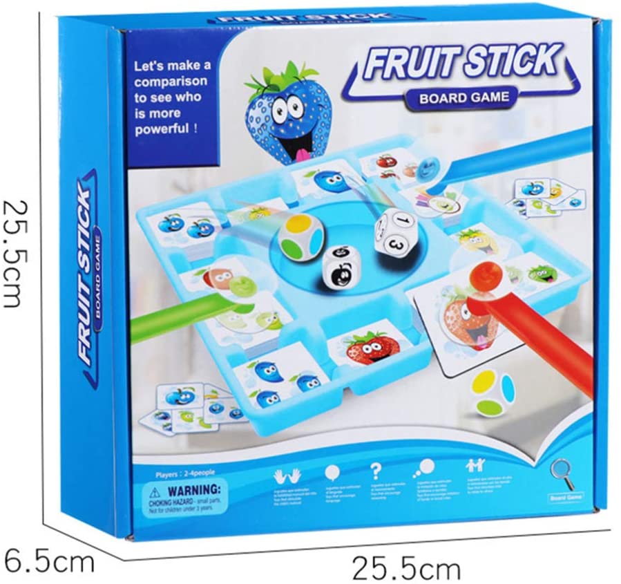  TOYANDONA Juego de Pelota Juego de Succión Juguete de Desarrollo Preescolar Juguete Fruta Palo para El Hogar Rompecabezas de Padres E Hijos Juguetes Educativos 