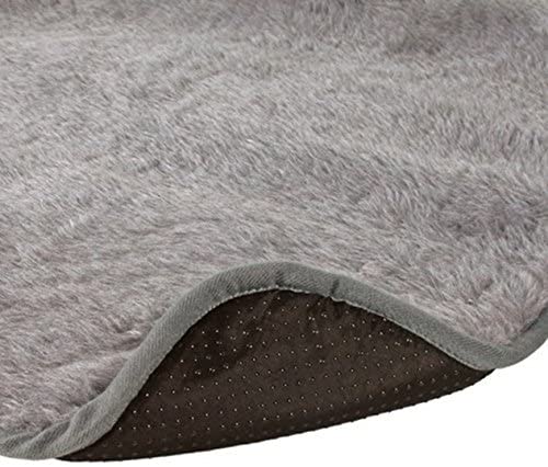  Trixie Colchoneta para Perros Mascotas - Alfombra para Perros Manta para Mascotas Cojin para Perros Cálida Protección Thermo 75 x 50 cm Gris 