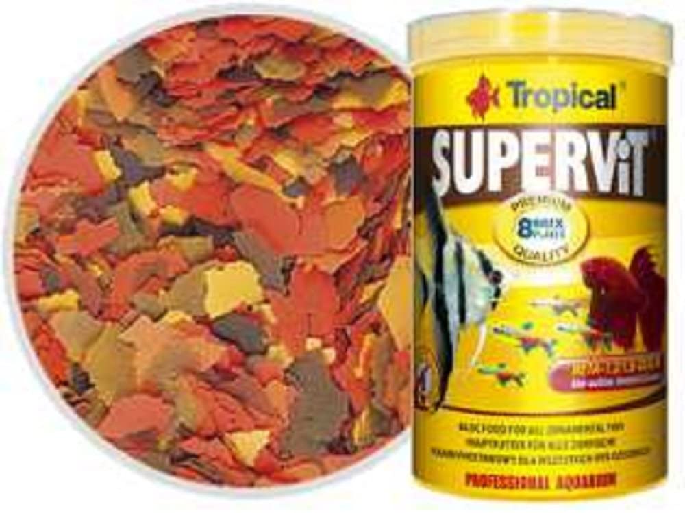  Tropical supervit Premium Principal Copo de Forro, Forro para Todos los Peces Ornamentales, 1er Pack (1 x 1 l) 