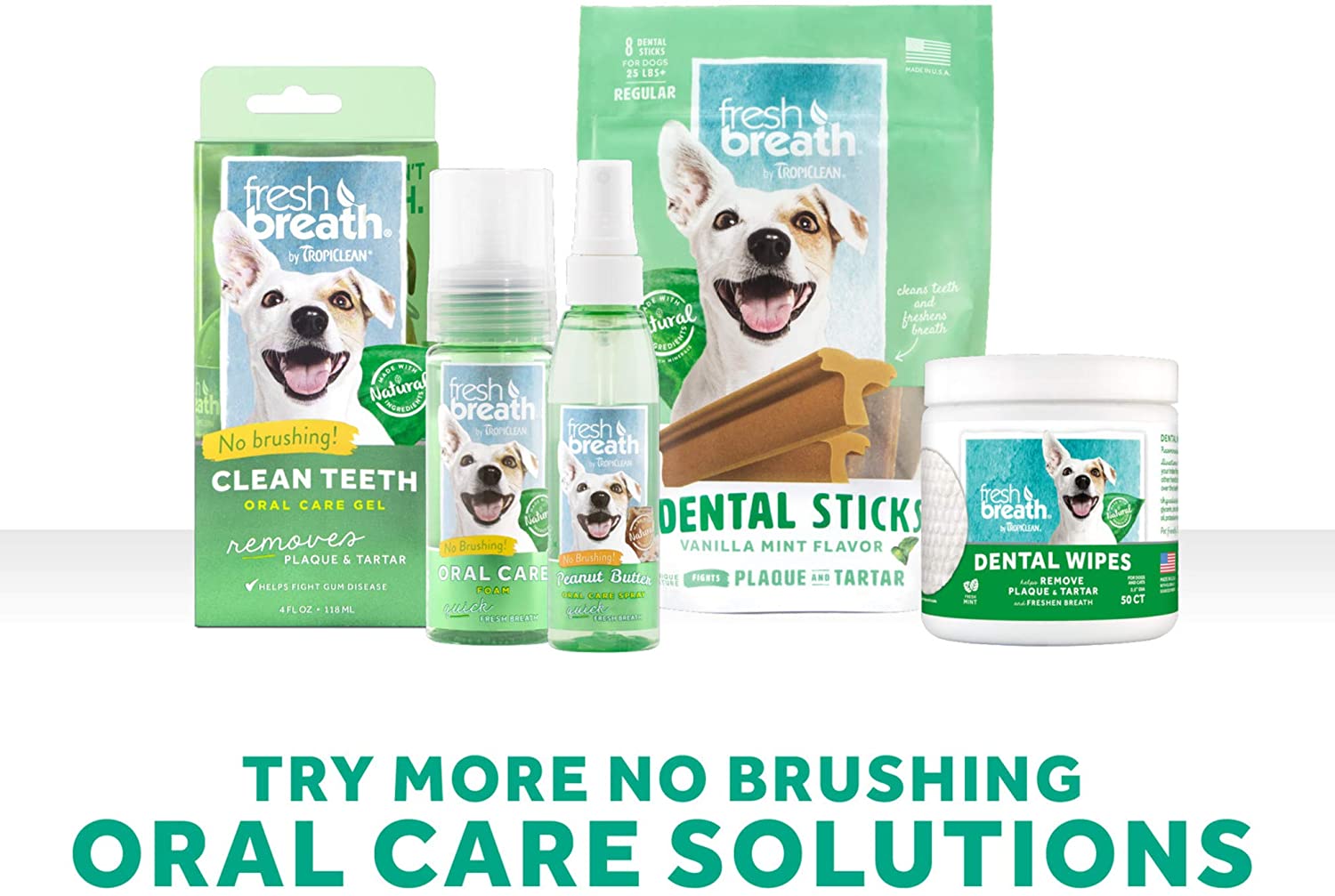  TROPICLEAN Fresh Breath, Gotas Frescas para Animales 