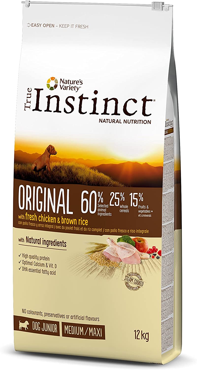  True Instinct Original Pienso para Perros Medium Adult con Cordero - 12000 gr 