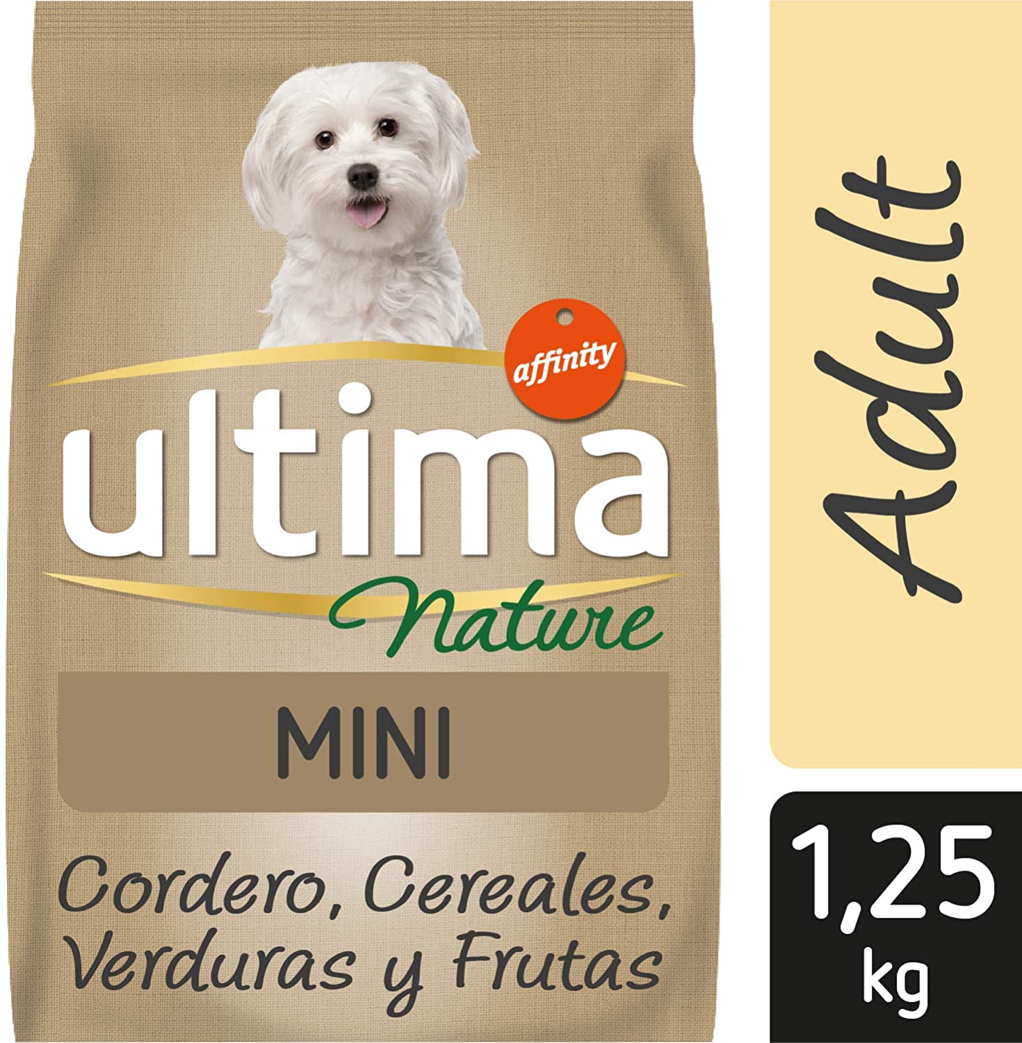  Ultima Nature Pienso para Perros Mini con Cordero - 1.25 kg 