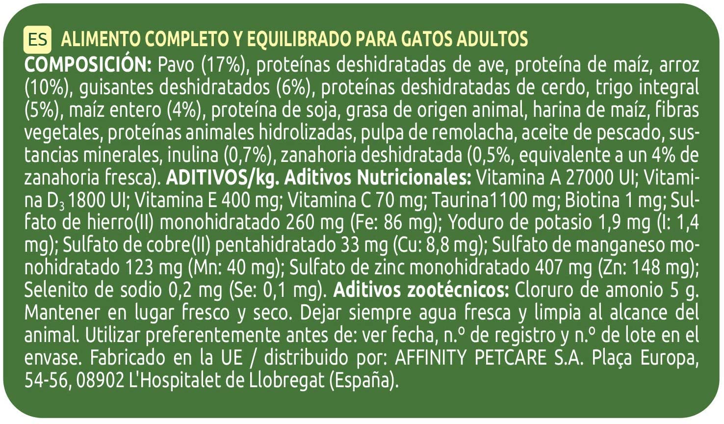  Ultima Pienso para gatos para prevenir bolas de pelo, sabor pavo - 1.5 kg 