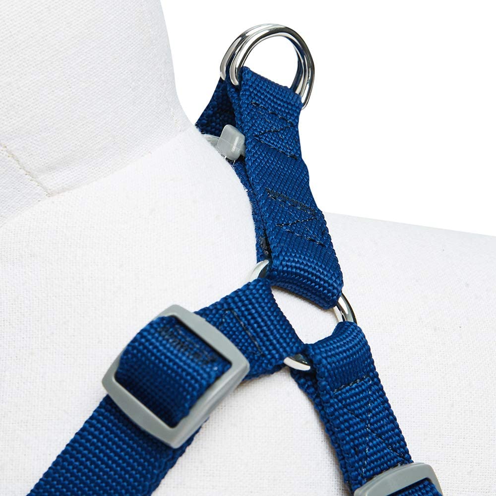  Umi. Essential Classic - Arnés para perros M, contorno del pecho 51-66 cm, arneses ajustables para perros (azul marino) 