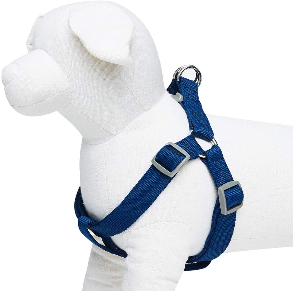  Umi. Essential Classic - Arnés para perros M, contorno del pecho 51-66 cm, arneses ajustables para perros (azul marino) 