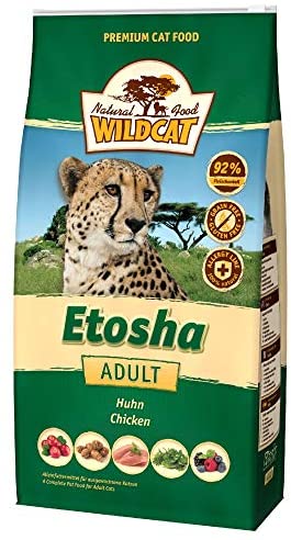  Wolfsblut Wildcat Etosha, Alimento Deshidratado para Gato, Sabor Pollo y Pavo- 3 kg 