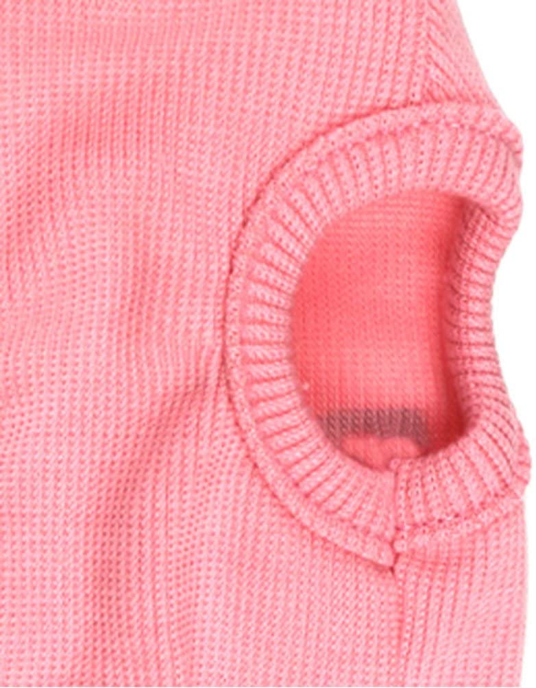  YiJee Lindo Ropa para Perros Suave Verano Chaleco Clásico Camiseta para Perrito Pink L 