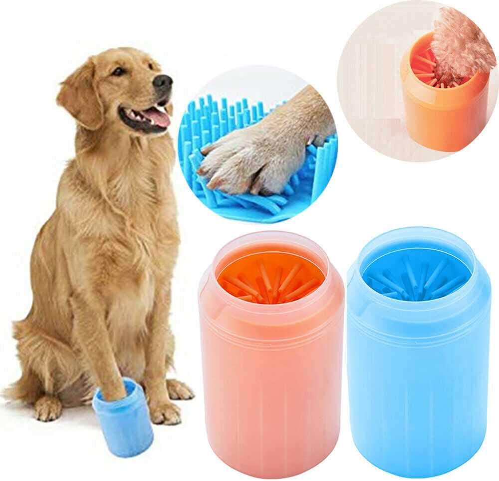  yilei Limpiador De Patas Suaves para Perros Pequeños Grandes Taza De Limpieza Cepillo De Silicona Pata De Silicona Lavado Portátil Pie De Mascota Rápidamente Lavado Tazas De Aseo XS/Verde 