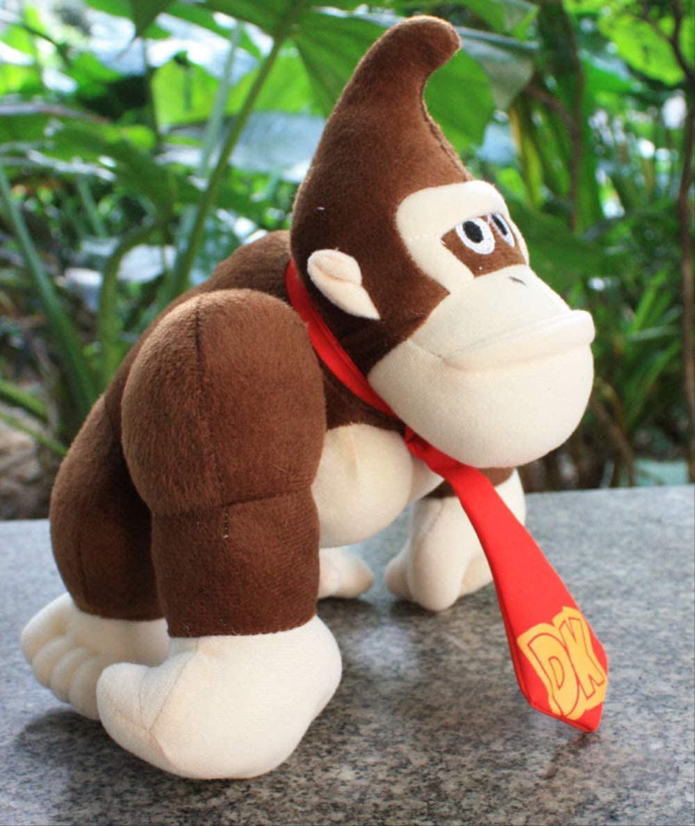  Ylout Peluche De Super Mario King Kong 25 Cm , Muñeca Mario Gorilla 