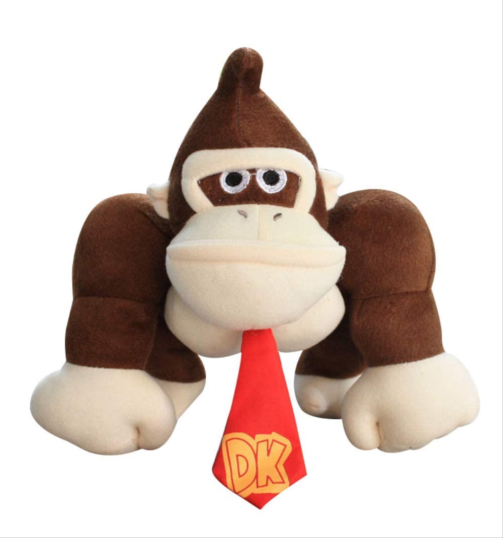  Ylout Peluche De Super Mario King Kong 25 Cm , Muñeca Mario Gorilla 