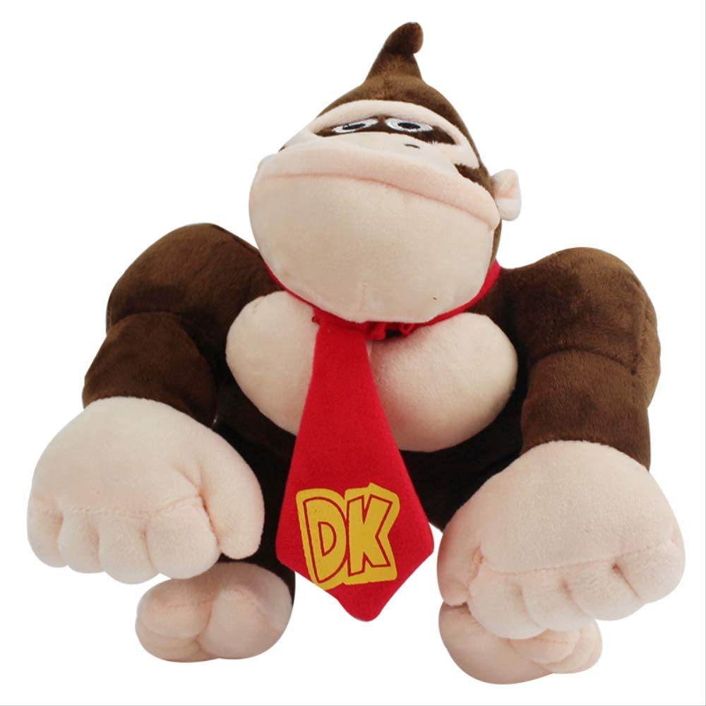  Ylout Super Mario King Kong Peluches Rellenos 26Cm, Muñeca Suave Donkey Kong para Niños 