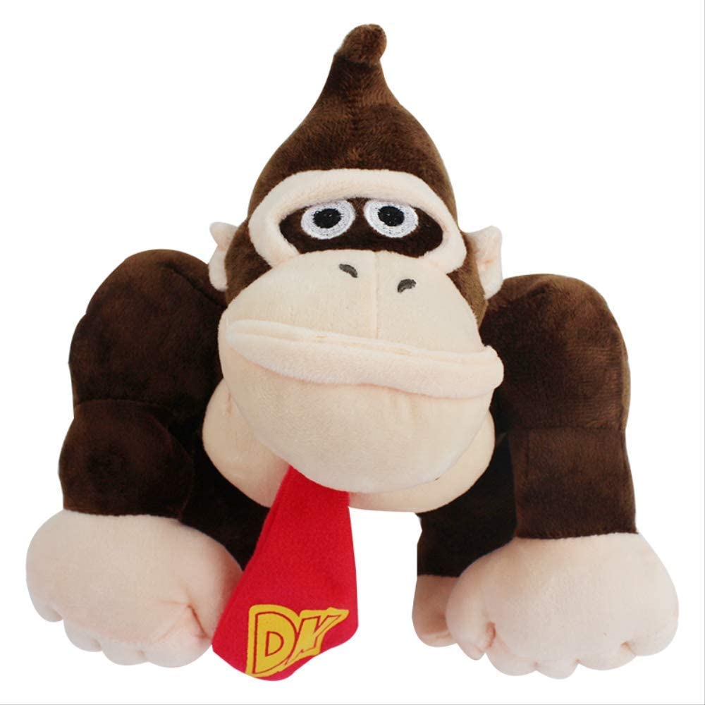  Ylout Super Mario King Kong Peluches Rellenos 26Cm, Muñeca Suave Donkey Kong para Niños 