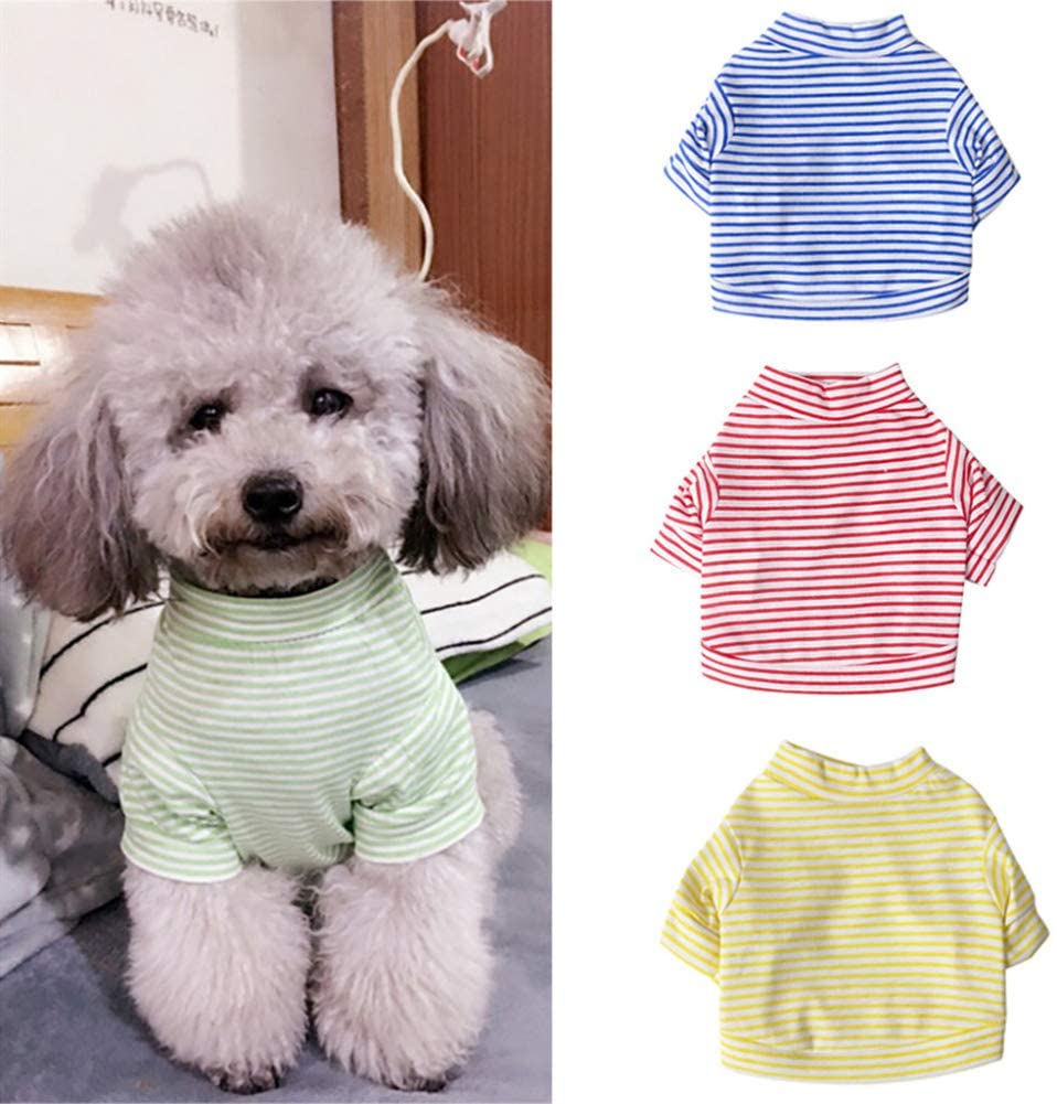  YuoungYuan Chaleco Perro Verano Verano Ropa para Perros Ropa para Mascotas Ropa Ropa de Perro para el Verano Bulldog Francés Ropa Abrigo de Perro Yellow,XS 