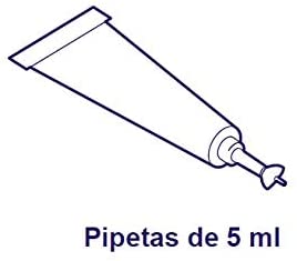  Zotal Parasital Blíster con 4 Pipetas de 5 ml para Perros Grandes - Total: 20 ml 