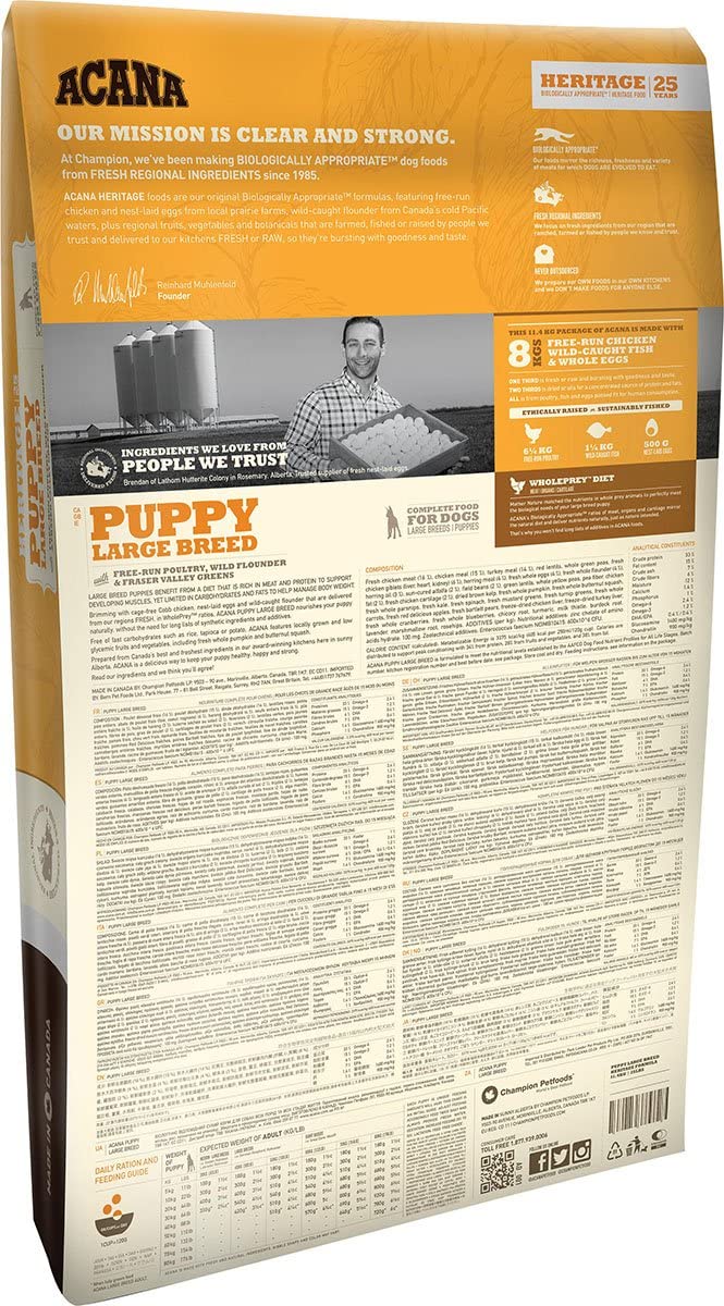  Acana Puppy Large Breed comida para perros 17 Kg 