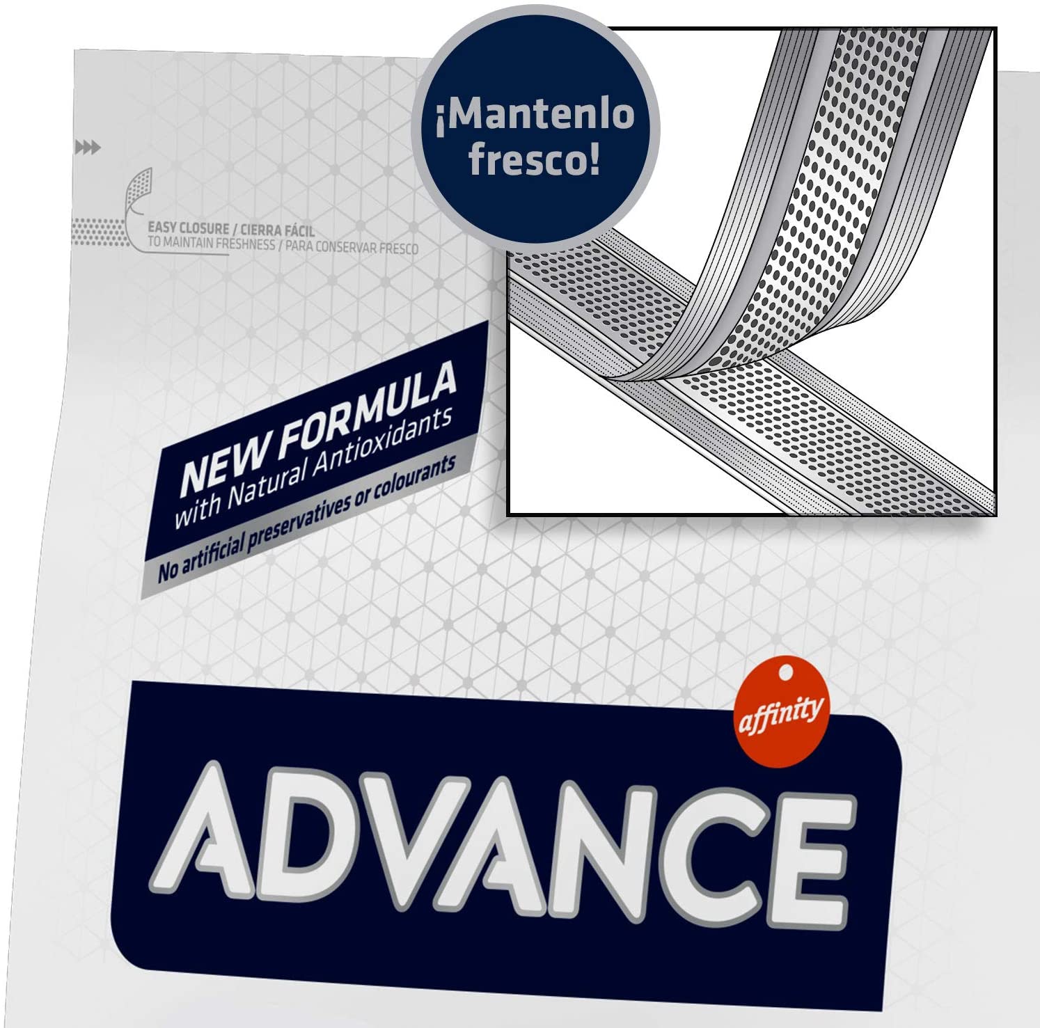  Advance Junior Sterilized - Pienso para Gatos esterilizados de hasta 2 años de Edad - 1.5 kg 