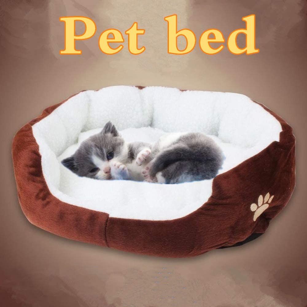  Aikesi Cama para Mascotas Caliente Suave Casa para Mascotas Cama para Perro Cama para Gato Mascotas Mat Perrera 