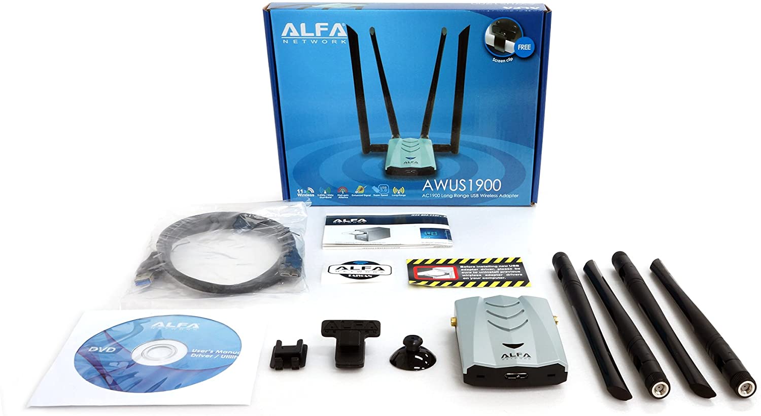  Alfa Network AWUS1900 802.11ac Ultra speed USB adapter 