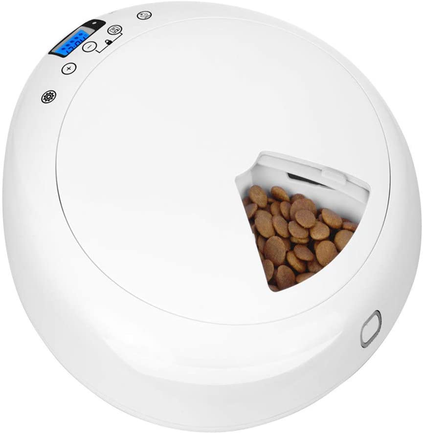  Alimentador automatico de mascotas para perro gato, automatico comedero, Dispositivo de alimentación automático, sincronización la máquina inteligente remojo alimentos, gatos y perros, universal 