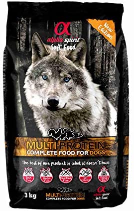  ALPHA SPIRIT Pienso Semihúmedo Perro Multiprotein Saco 3 Kg 