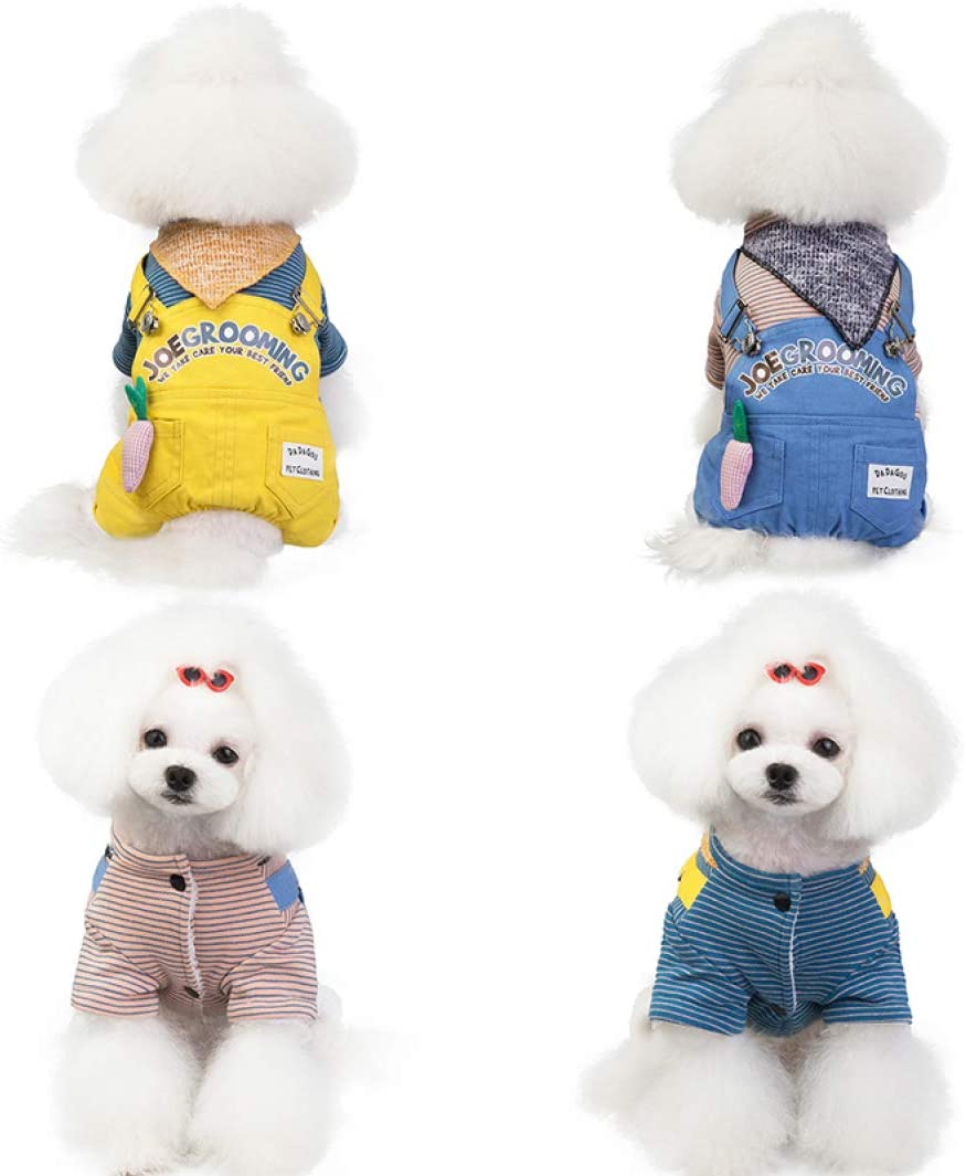  AMURAO Invierno cálido Abrigo para Mascotas Ropa Gruesa Mono Mono para pequeños Perros Grandes Chaqueta Gato Chihuahua Traje 