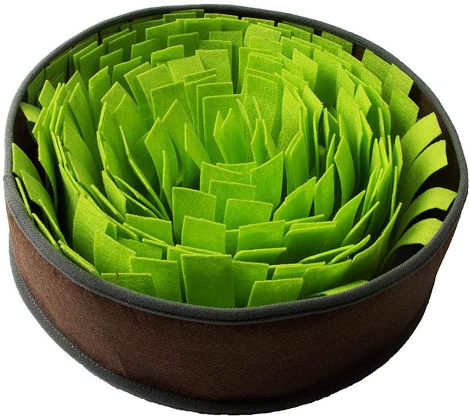  Augproveshak Pet Snuffle Mat, Dog Puzzle Toys, Juego De Alimentación Interactiva, Fomentar Las Habilidades Naturales De Alimentación para Gatos Perros 