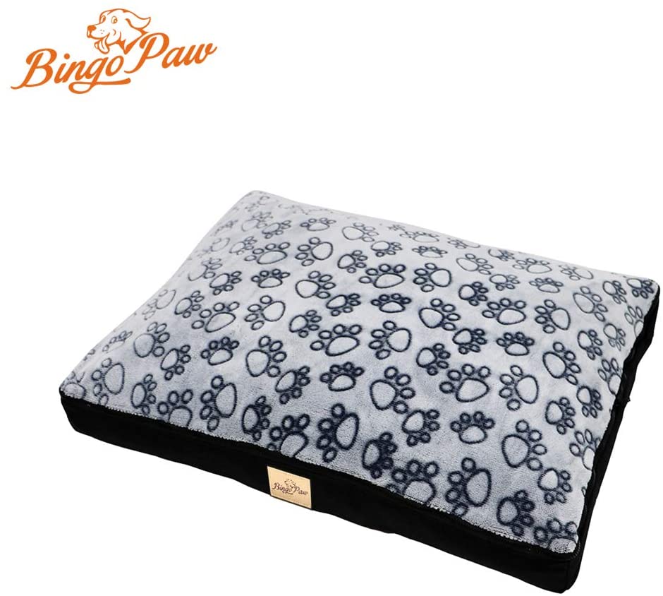  BingoPaw Cama para Perros 100 x 85 x 10cm Sofá Impermeable y Lavable Cómoda Casa con Cojín Extraíble para Mascotas Perros Gatos Cachorros Tamaño XL 