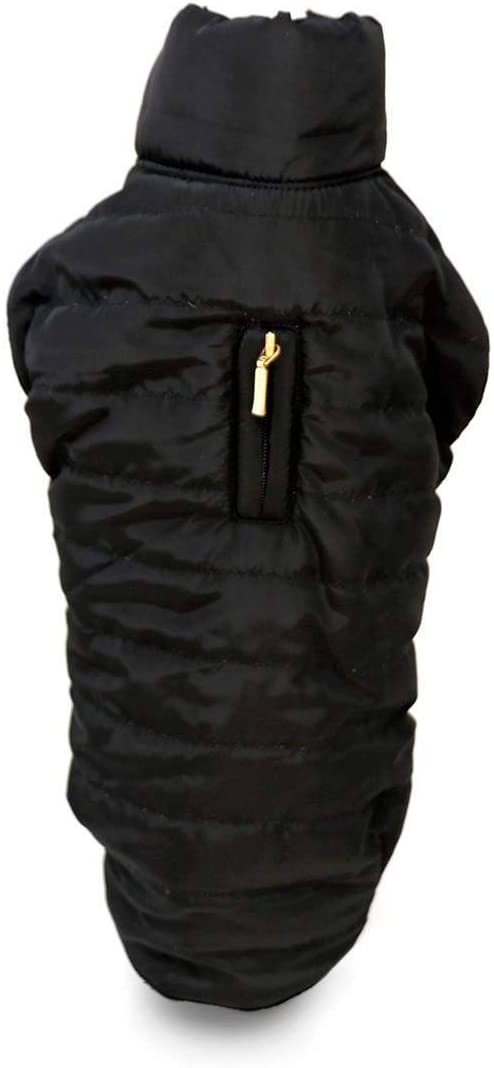  biozoo, Anorak Igloo para Perros (Negro) - Talla 24 