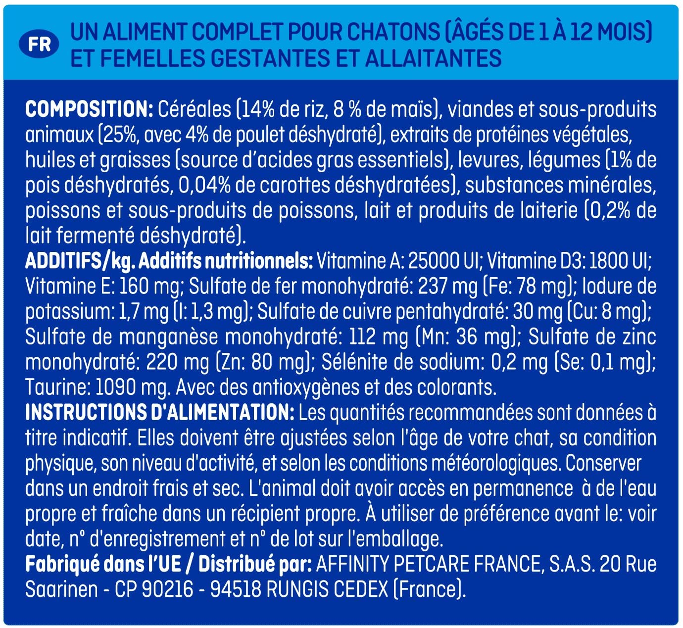  Brekkies Excel - Pienso para Gato (1-12 Meses), diseño de Pollo, galgumas y arroz, 1,5 kg – Lote de 6 