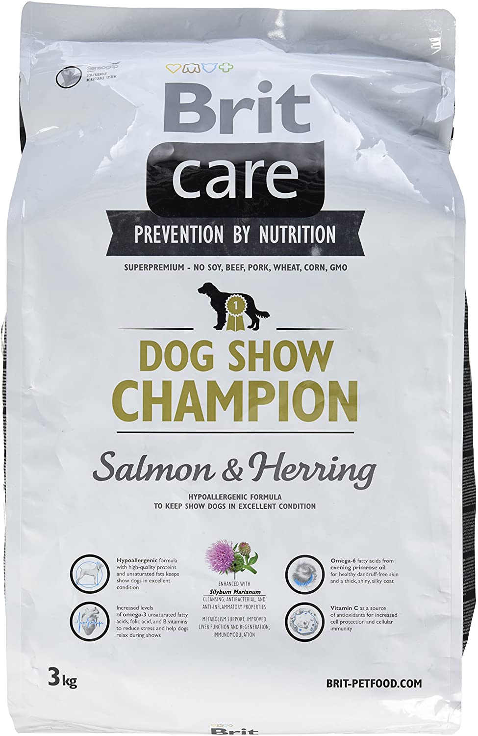  Brit Care Dog Show Champion Comida para Perros - 3000 gr 