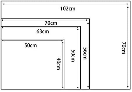  Camas para mascotas, Refrigeración estera del cojín, for Perros Gatos hielo Mat Seda de enfriamiento del amortiguador de la manta for Kennel Sofá cama en el suelo, Tamaño: 70x56cm ( Color : Blue ) 