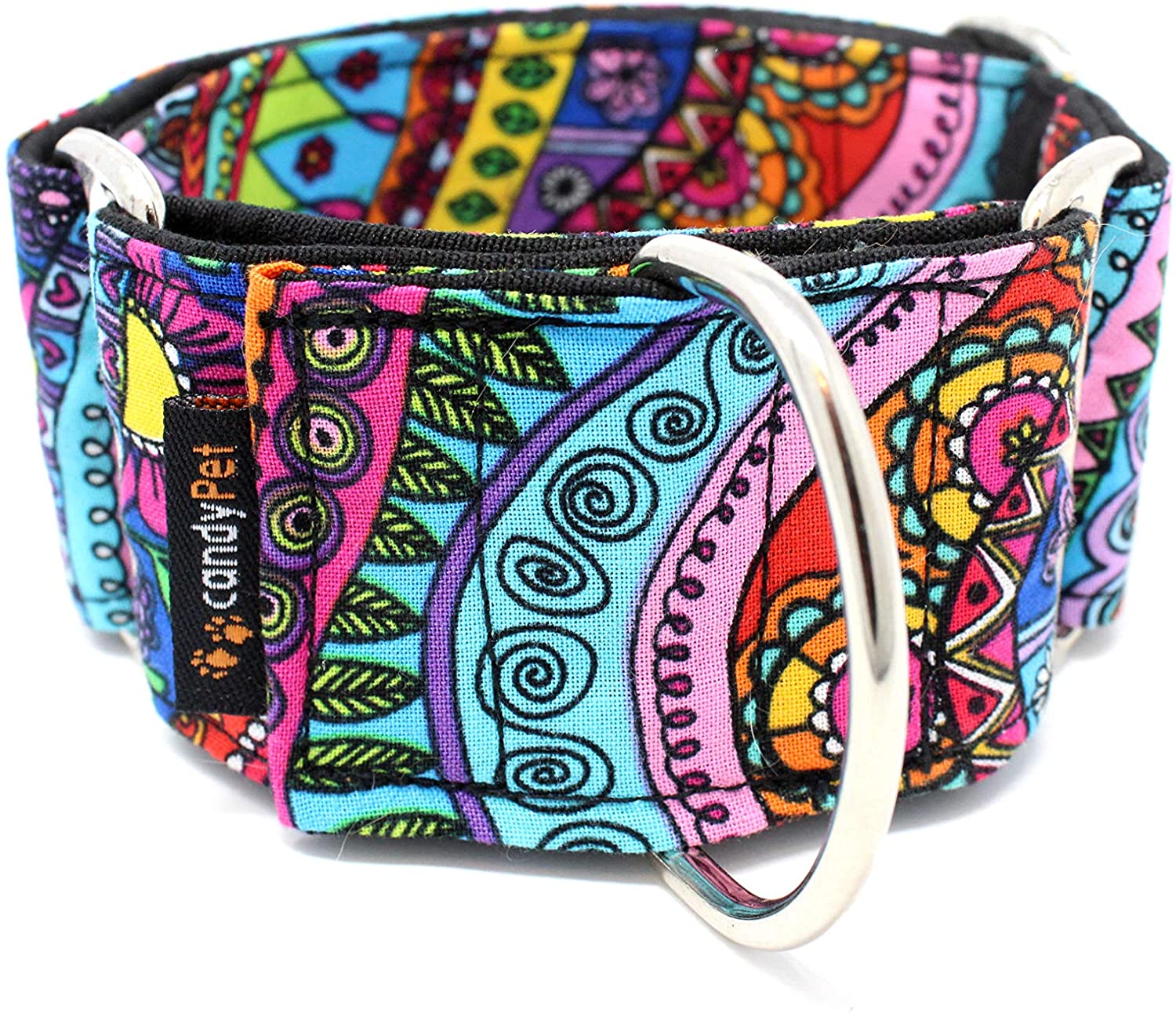  candyPet Collar Martingale Para Perros - Modelo Fantasia, M 