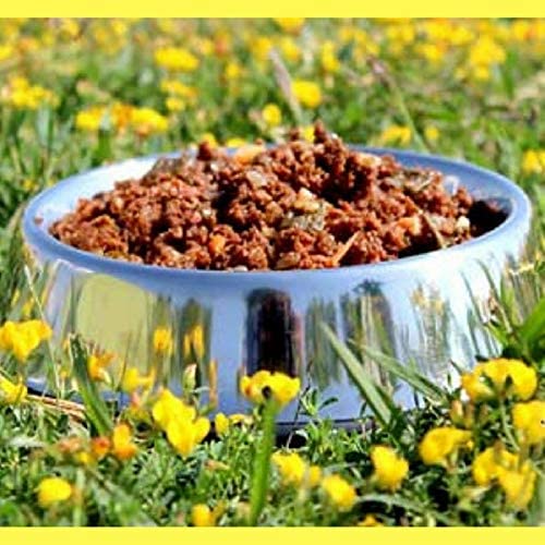  Cocido Natural casero para Perros, húmedo con Carne Fresca y Verduras Frescas - 90% Carne Knatur (12x600gr) (Pollo - Cordero) 