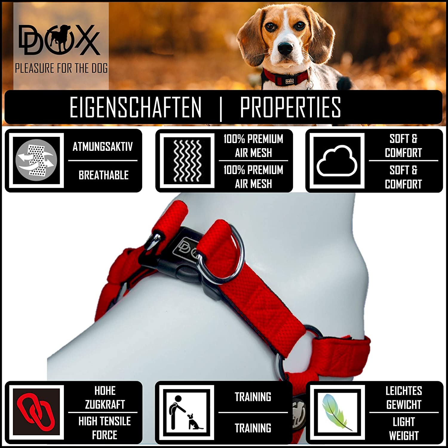  DDOXX Arnés Perro Step-In Air Mesh, Ajustable, Acolchado | Diferentes Colores & Tamaños | para Perros Pequeño, Mediano y Grande | Accesorios Gato Cachorro | Rosado Pink, XS 