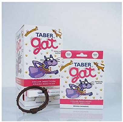  Divasa Sac Tabergat Collar Gatos Antiparasitario 1 Unidad 1000 g 