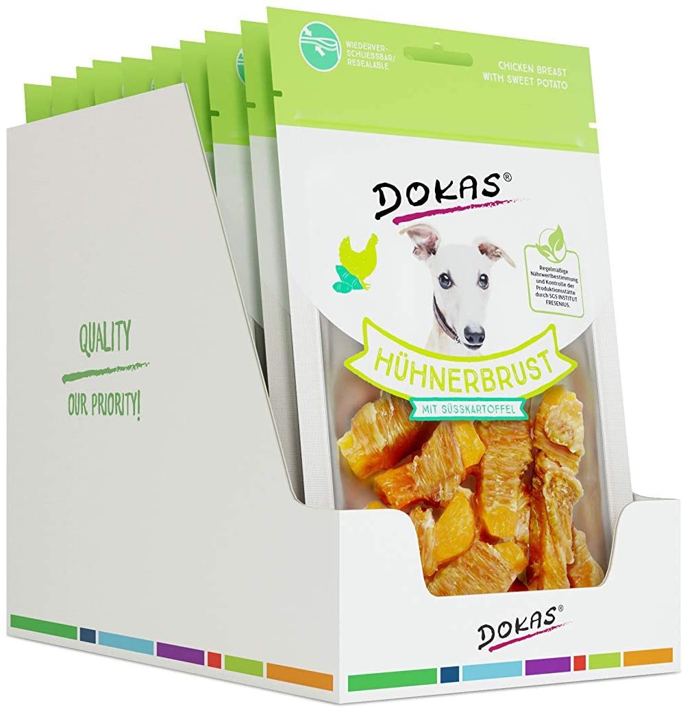  Dokas - Pasta de Pollo con Patata Dulce (10 x 70 g) 