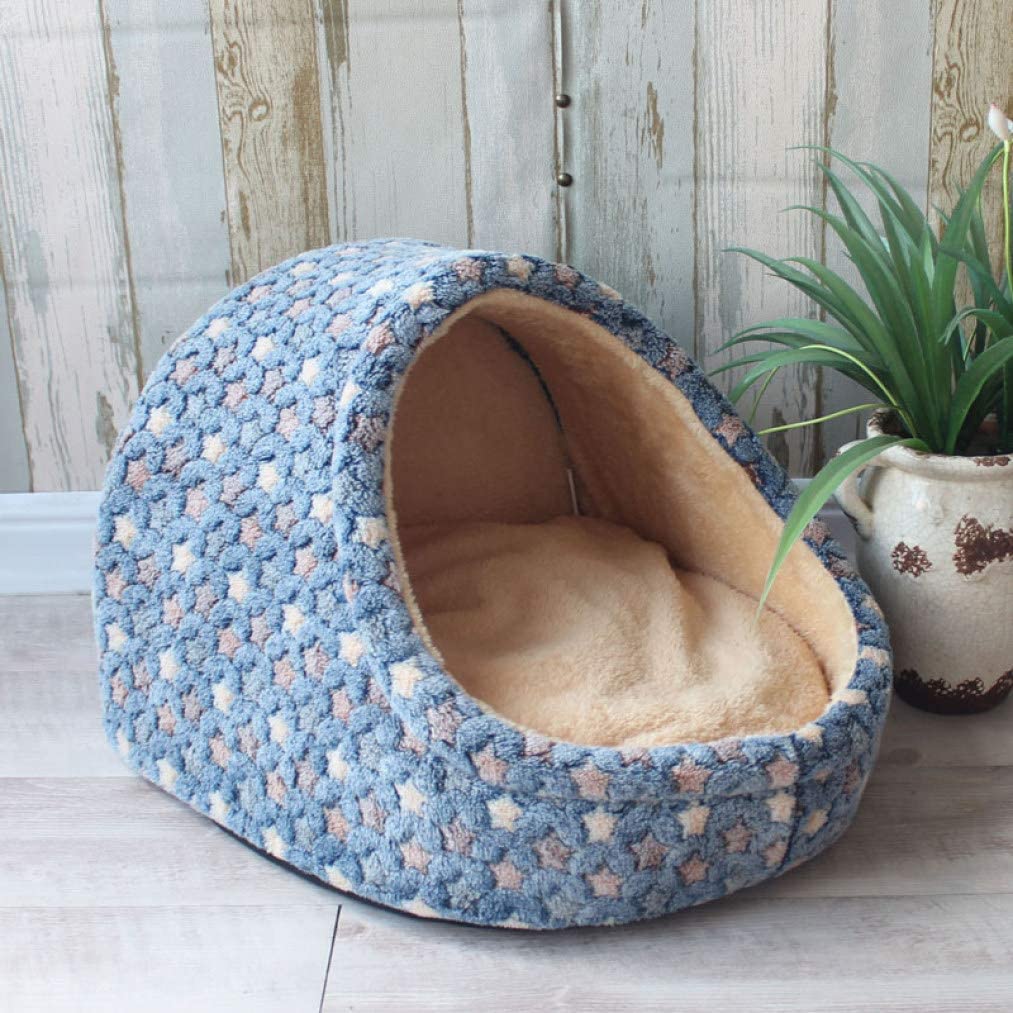  Donad Cama para Mascotas extraíble, cómoda, Robusta, Resistente, Resistente, cálida, casera, Interior, para Perros pequeños, Gatos, cojín, Perrera 