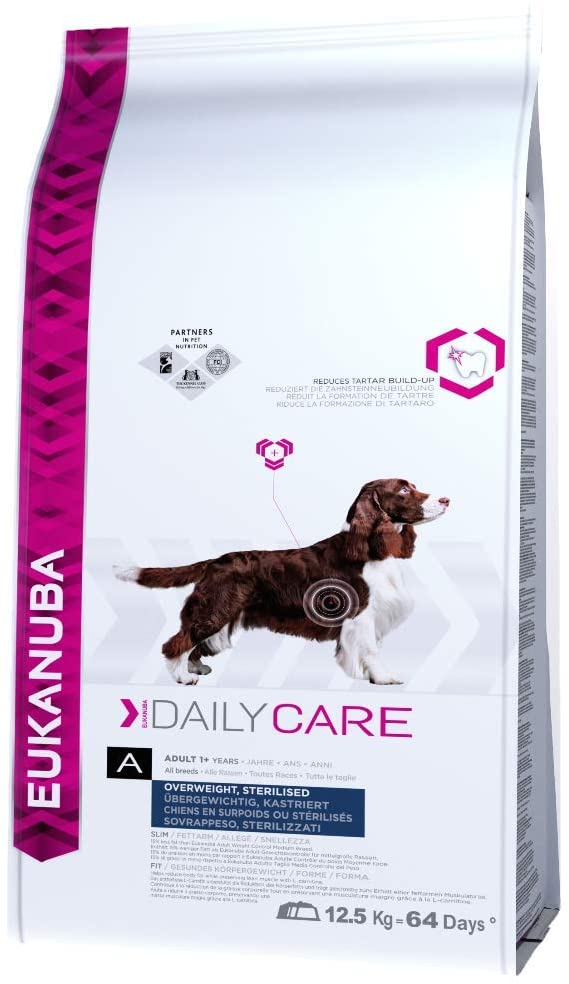  Eukanuba Daily Care Adulto Sobrepeso, Esterilizado [12,5 Kg] 