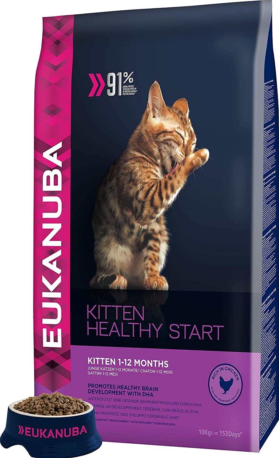  Eukanuba Healthy Start Gatito Rico en pollo [10 Kg] 