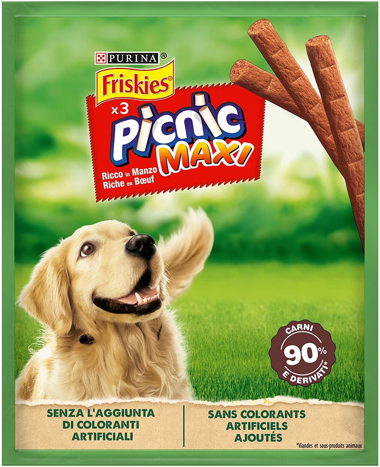  Friskies Maxi Picnic Manzo 45 g – 18 Piezas 