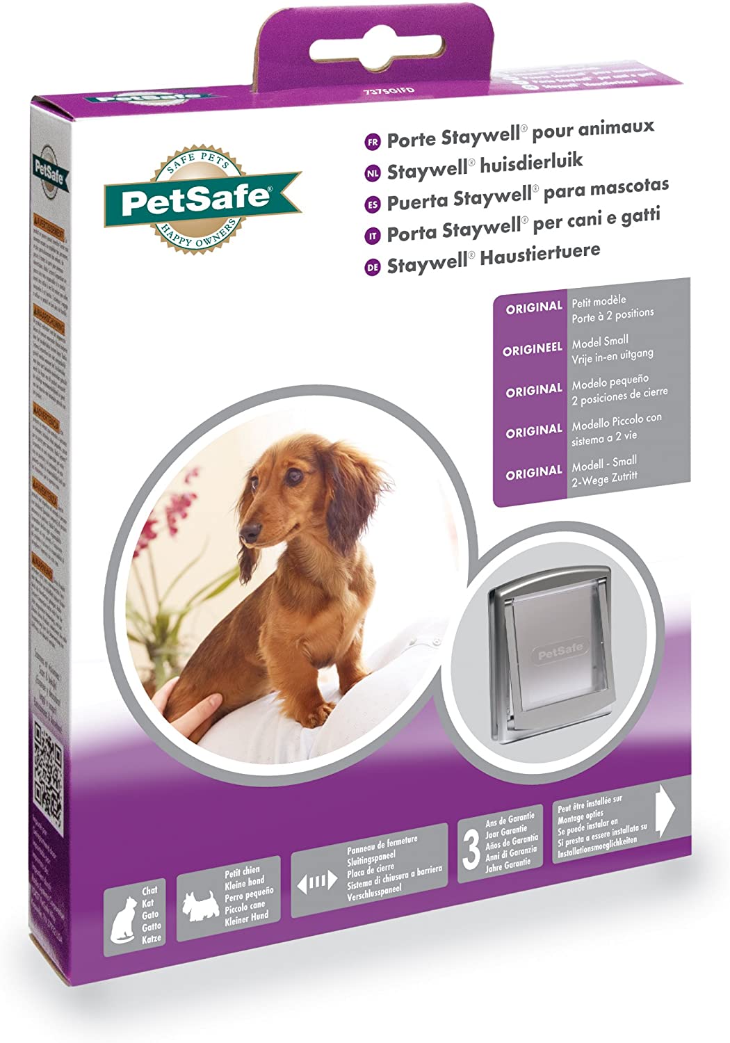  Gatera PetSafe 737, plateado 