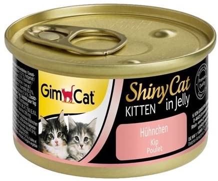  GimCat ShinyCat Gatitos en Gelatina de Pollo 70 gr 