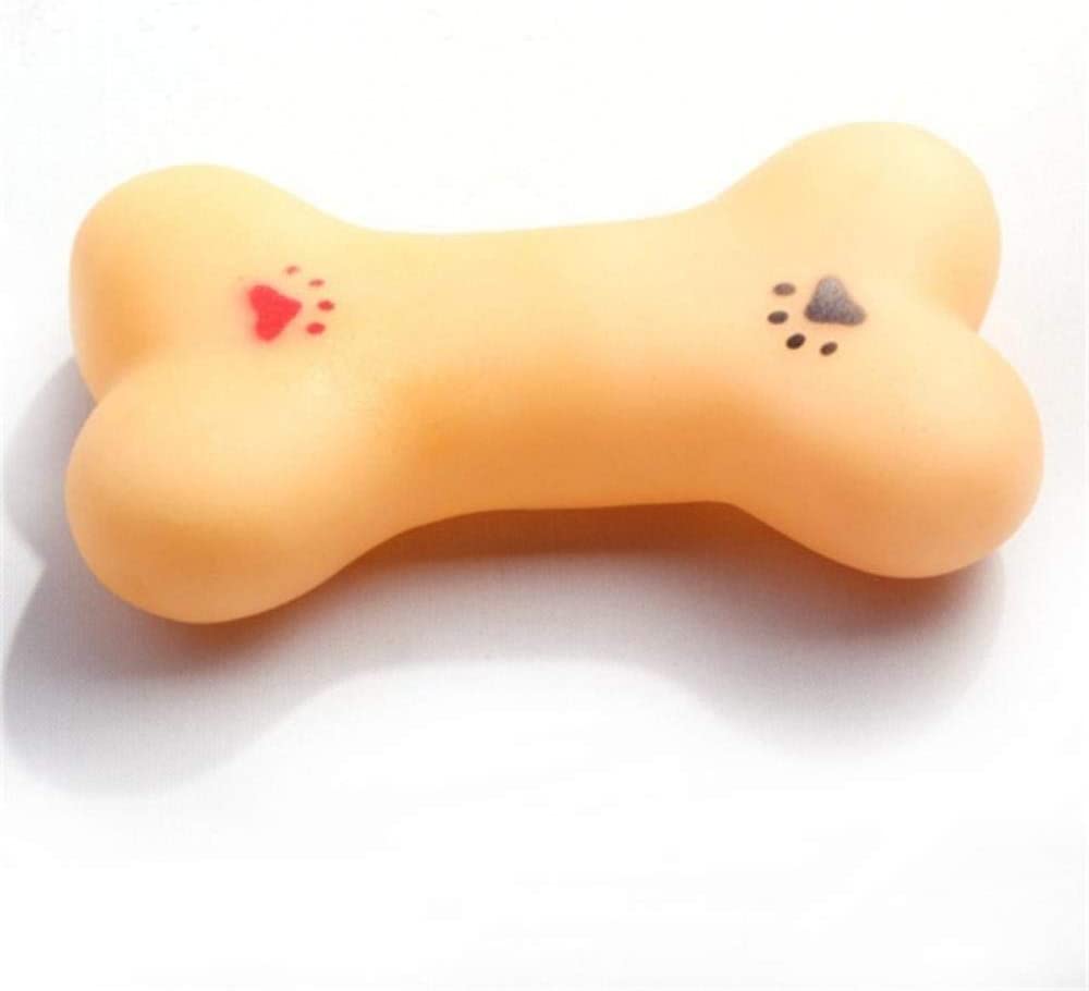  GOUSHENG Resistente A La Mordedura Hueso Cachorro De Perro Molares Juego De Pelota De Goma para El Entrenamiento De Los Dientes Juguetes De Plástico para Perros De Goma De Plá 